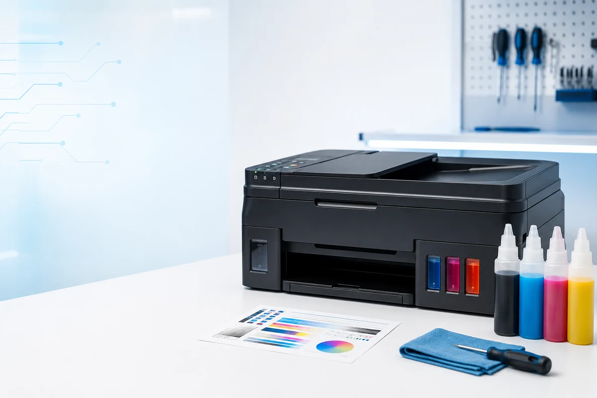 Canon MegaTank tanklı yazıcı teknik servis ve mürekkep sistemi desteği
